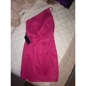 Revolve Hot Pink Dress